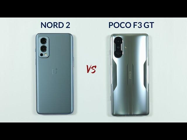 Oneplus Nord 2 vs Poco F3 GT Speed Test & Camera Comparison