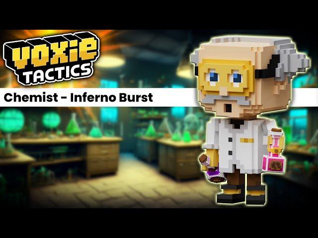 Voxie Battle Bytes - Chemist Inferno Burst Ability is Massive Fiery Damage From A Distance