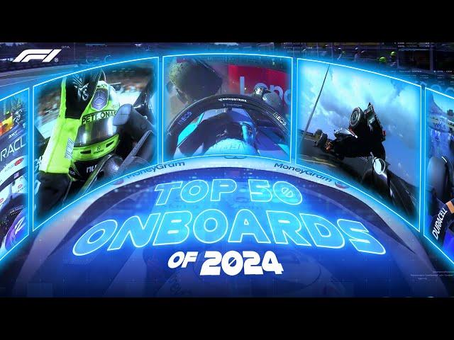 Close Calls & Unforgettable Overtakes! | Best Onboards Of The 2024 Season | Qatar Airways