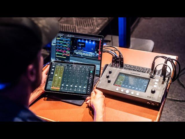 ULTRA-PORTABLE Audio and Streaming Setup for Churches (feat. Allen & Heath CQ Mixer)