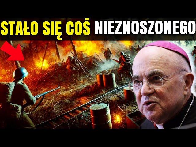 Pilny! Carlo Maria Viganò ostrzega: Do Ameryki i świata nadchodzi coś nie do zniesienia!