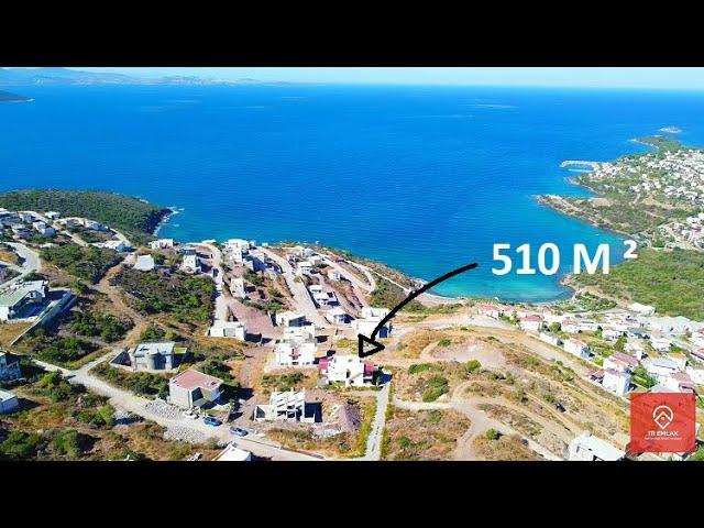 MUĞLA MİLAS BOĞAZİÇİ 510 M² PANAROMİK DENİZ MANZARALI ARSA