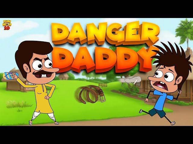 Danger Daddy | Dad son comedy | Mama Alludu | Village Comedy | Funmoji 2D | Infinitum