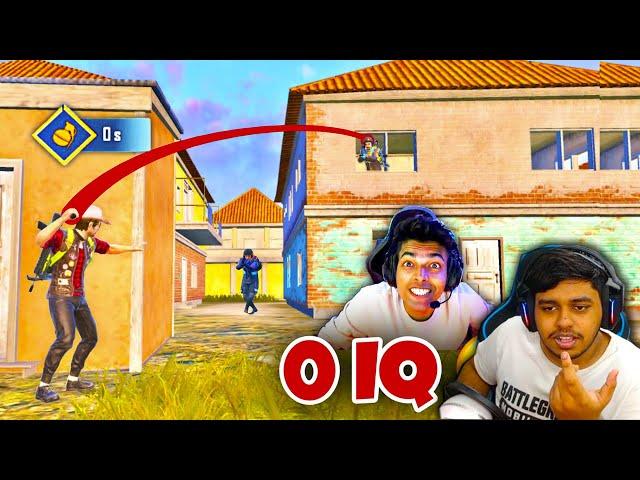 0 IQ NOOB Unlucky 1vs4 Streamer Clutches Ft. Jonathan Gaming  | BEST Moments in PUBG Mobile