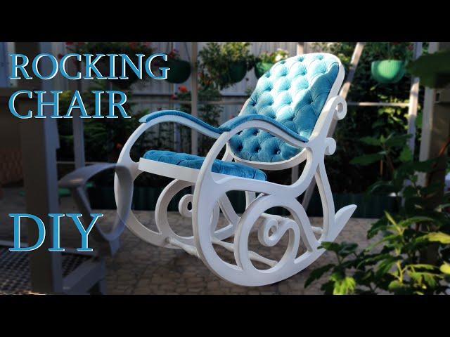 Wooden rocking chair