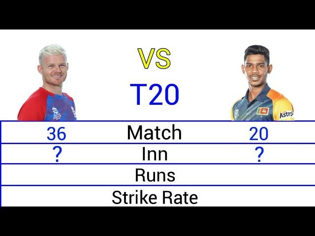 Sam Billings Vs Pathum Nissanka T20 International | Batting Comparison | SAI'S CRICKET |