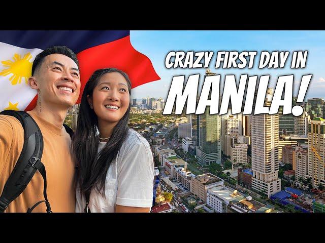 Crazy First Day in the Philippines  (Our First Impressions of Manila)