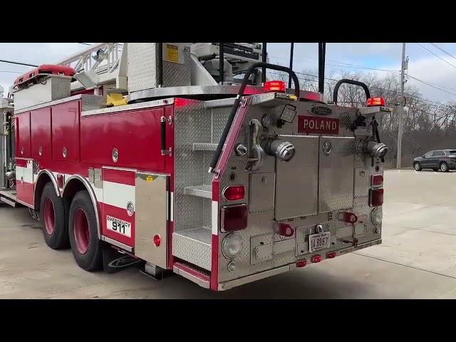 GovDeals: 1992 Pierce Lance Ladder Truck