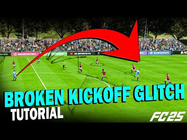 This KICKOFF GLITCH is BROKEN in EA FC 25 | How to PERFORM/DEFEND the KICKOFF GLITCH | EA FC 25