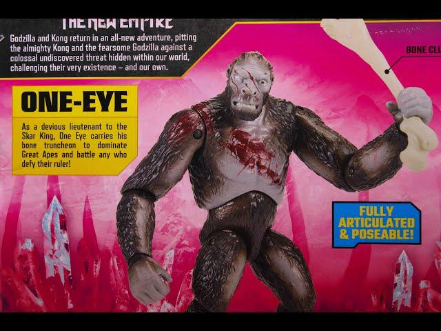 Unboxing One-Eye: Godzilla X Kong The New Empire Playmates Toys Review!