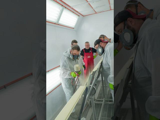 Плевки — частая ошибка начинающих автомаляров  #автомаляр #кузовнойремонт #покраскаавто