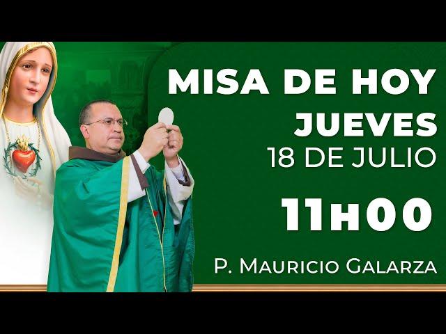 Misa de hoy 11:00 | Jueves 18 de Julio #rosario #misa