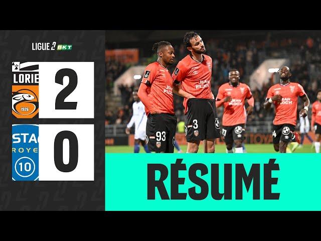 FC LORIENT - ESTAC TROYES (2-0) - highlights - Week 15 - Ligue 2 BKT 24/25