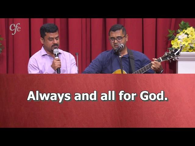 24th Nov 2024  - CFC Bangalore | Some Practical Instructions For A Godly Life - Zac Poonen