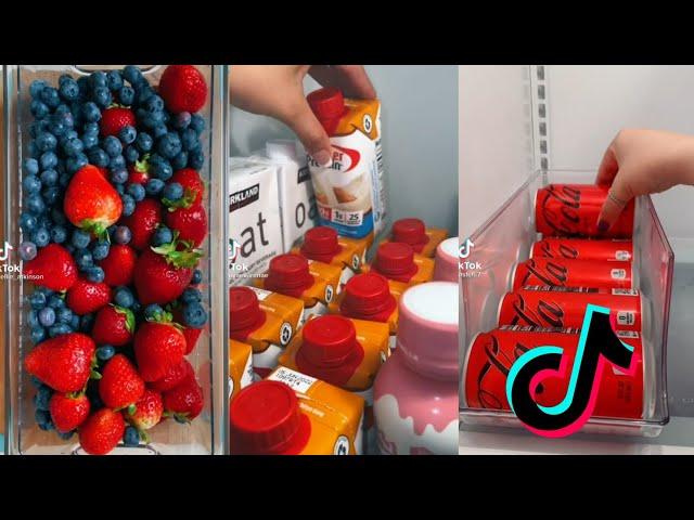 15 Minutes of restocking fridge asmrTiktok Compilation#6