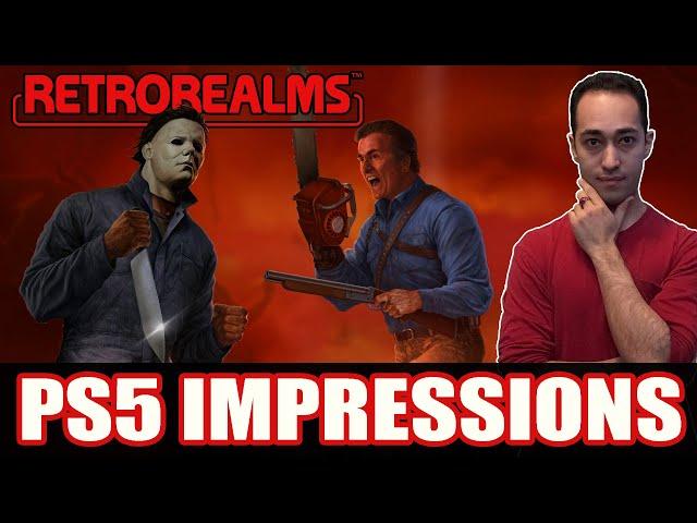 RetroRealms is Halloween Awesomeness? - Michael Myers Meets Ash vs Evil Dead?