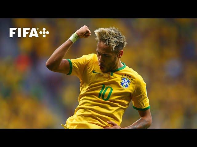  Neymar with his MAGIC for Brazil! | Icons Uncut