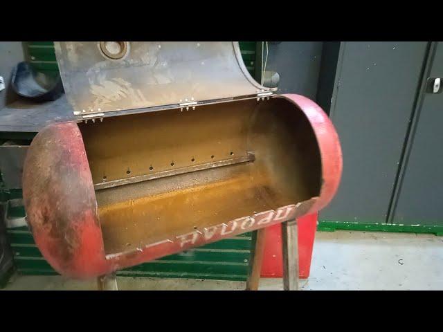 Вторая жизнь газового баллона. Мангал из газового баллона.
