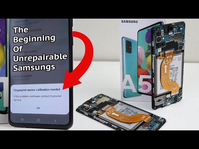 Samsung Starts Blocking 3rd Party Repairs? - Galaxy A51 Teardown and Repair Assessment