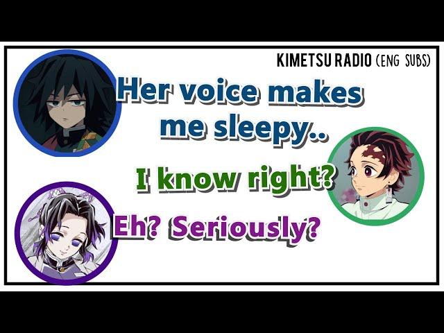 [Eng Subs] Shinobu's voice is so ️ (GiyuShino on Kimetsu Radio part 4)