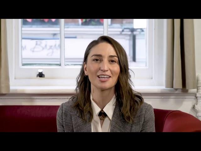 Waitress the Musical is going on a UK Tour | A Message from Sara