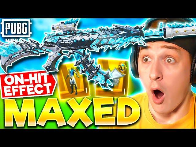 MAXED LEVEL 8 GLACIER AKM HIT EFFECT ️ NEW ULTIMATE CRATE OPENING