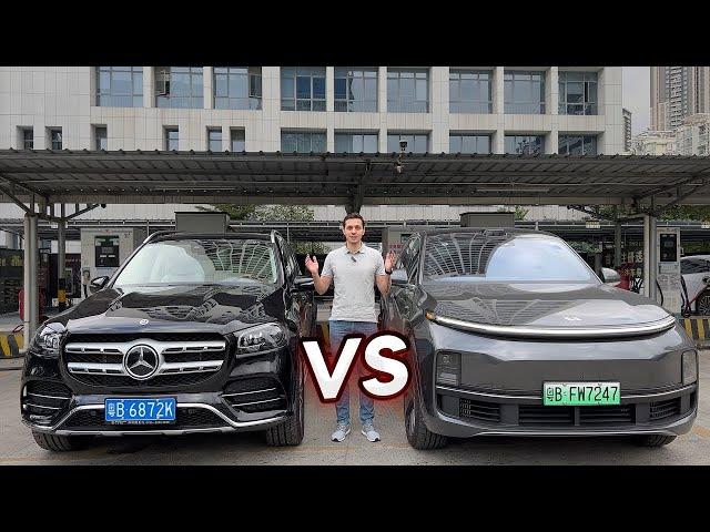 Mercedes can't do it anymore. Total FAIL. GLS 450 vs Lixiang L9. How it could be? #mercedes #lixiang