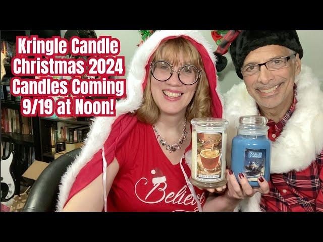 Kringle Candle Christmas 2024 Candles Coming 9/19 at Noon!