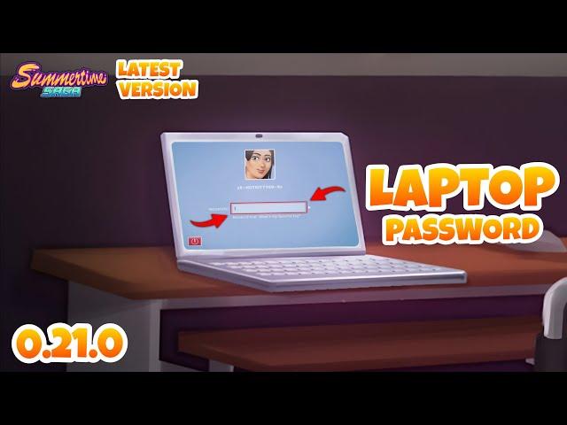 How to Access Jenny's Laptop | Jenny Laptop Password - Summertime Saga 0.21.0 (Latest Version)