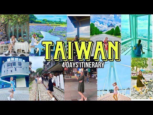 Taiwan Travel: 4 Days Itinerary |Full episode of taipei, taiwan travel