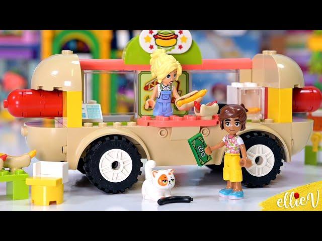 Hot Dog Food Truck  LEGO Friends build & review