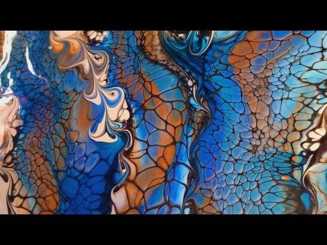 #547 Stunning Acrylic Swipe  ,With Bubbles 