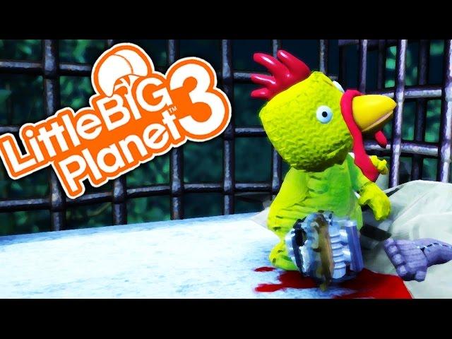 THE CHICKEN MAN! | Little Big Planet 3 Multiplayer (82)