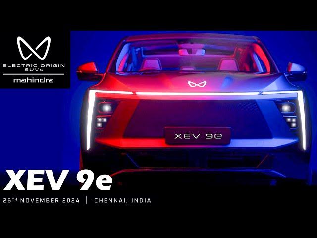 2024 MAHINDRA XEV9e Electric Coupe SUV Tesla भी फेल 