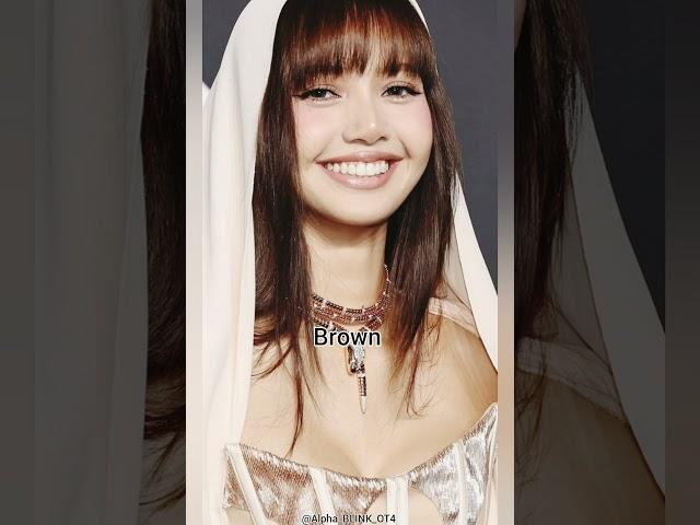 Blackpink Lisa in different outfit's colour #blink #lisa #blackpink #kpop @BLACKPINK #lisa