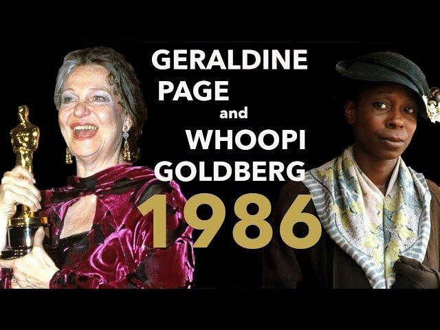 Geraldine Page Wins an Oscar, The Color Purple Doesn't