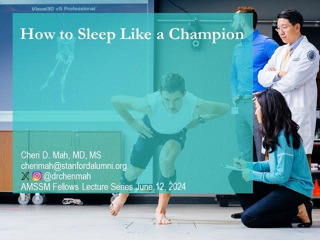 How to Sleep Like a Champion | Fellow Online Lecture Series