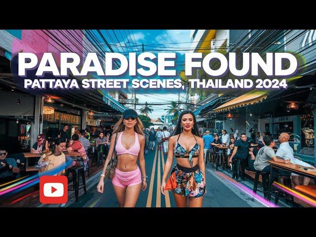 Paradise Found. Pattaya Street Scenes, Thailand 2024 #pattaya #thailand #soi6pattaya #nightlife