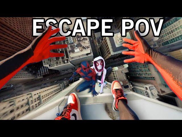 Miles Escapes Spider-Verse in Real Life POV!