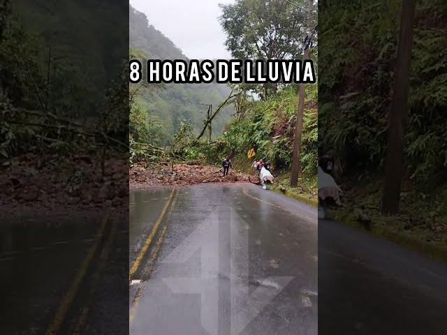 FUERTE LLUVIA DEJA DERRUMBES EN PASTAZA || @FranBlog.