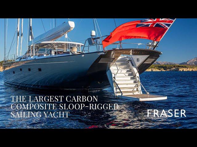 PINK GIN VI 53.9m (176'10") Baltic Yachts Sailing Yacht for Sale - Brand New Hard Top