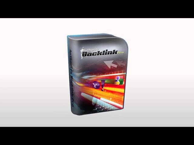 Backlink software - Authority Backlink Pro