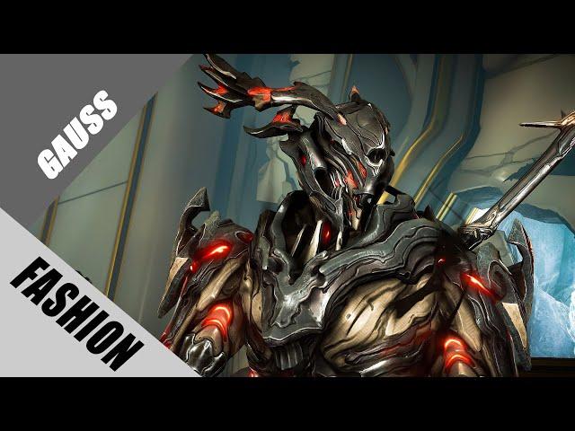 Warframe | Fashion Frame | Gauss : Inferno Graveknight