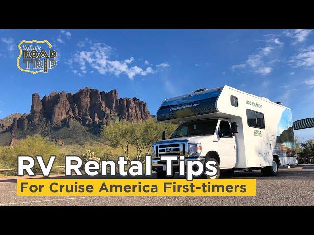 Cruise America RV Rental Tips for first-timers