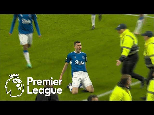 Michael Keane wondergoal gets Everton level with Tottenham Hotspur | Premier League | NBC Sports