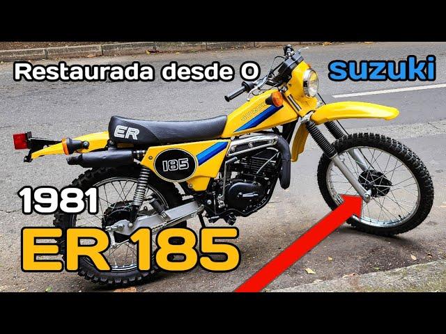  Suzuki ER 185 año 1981(Clásico 2 Tiempos) Restaurada desde cero | passion2wheels