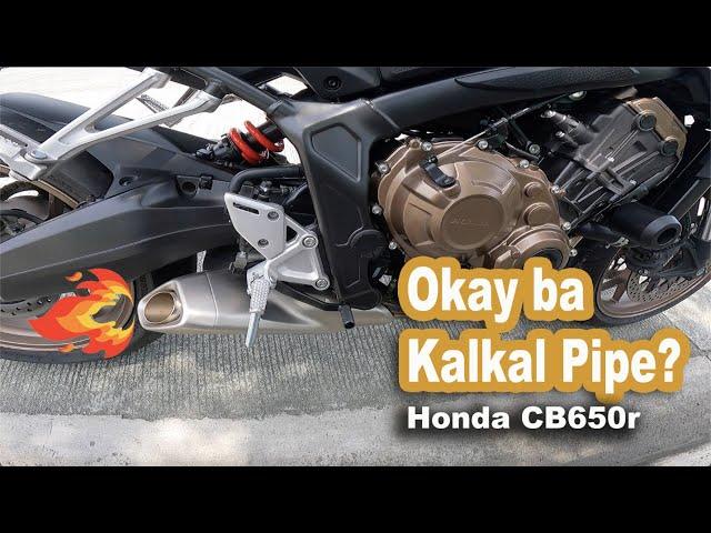 Kalkal Pipe after a Month Review | Honda CB650R | Rev Sound Test