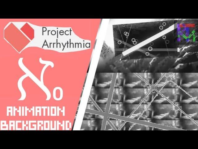 ℵ0 (Aleph Zero) by LeaF - but the background is Animation by Optie | Project Arrhythmia
