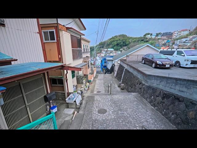 Kanagawa, Manazuru cape walking and flying, Japan 2025 • 4K