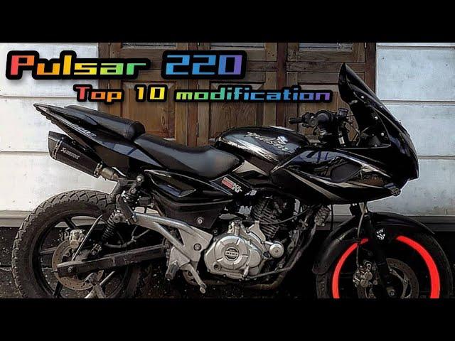 pulsar 220 modified top 10 modification